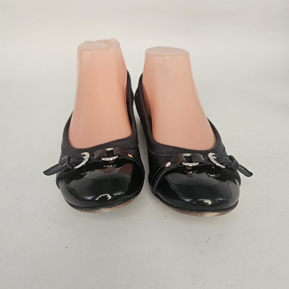 AGL Monika Cap Toe Ballet Flats – Size 38 (US 7.5) Black - Picture 4 of 10